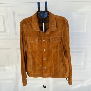 Iron & Resin Highwayman Goat Suede Jacket